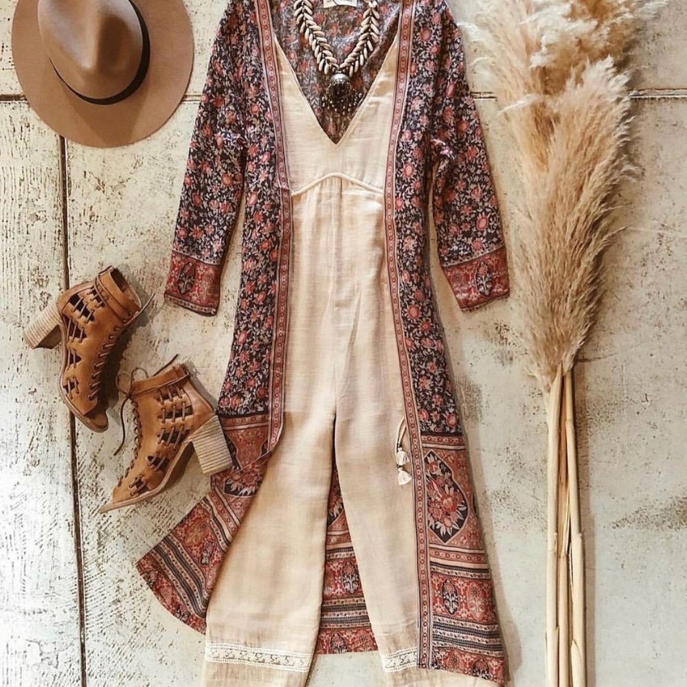 Spell Floral Duster kimono